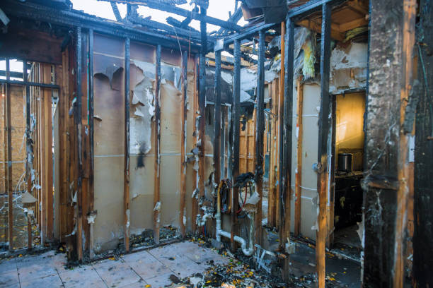 Professional Fire Damage Assessment technician working in Coudersport, PA